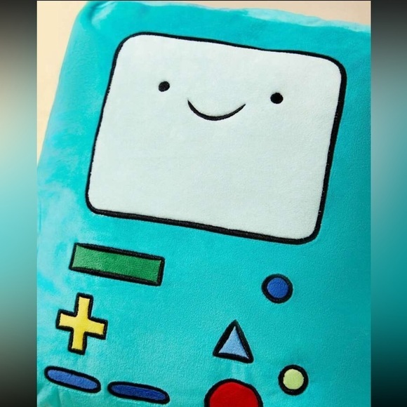 ADVENTURE TIME WITH FINN & JAKE 13’" BMO BEEMO PLUSH TOY PILLOW - Picture 4 of 7